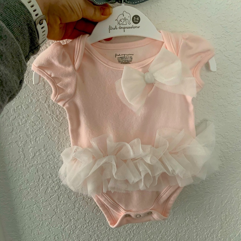 First impression onsie